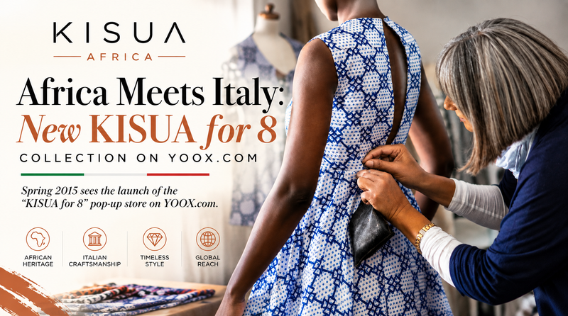 Africa meets Italy: New KISUA for 8 collection on YOOX.com