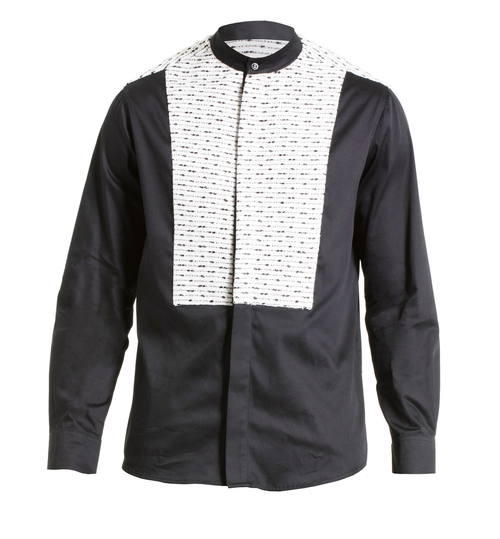 Shujaa Black Shield Shirt