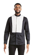 Shujaa Black Shield Shirt
